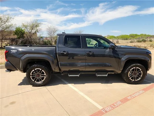 Used 2025 Gray Toyota TRD Sport 4x4 Double Cab 5 ft. box image 5