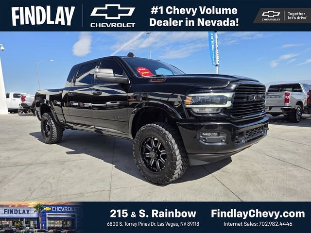 Used 2020 Black Ram Laramie Mega Cab 4x4 6