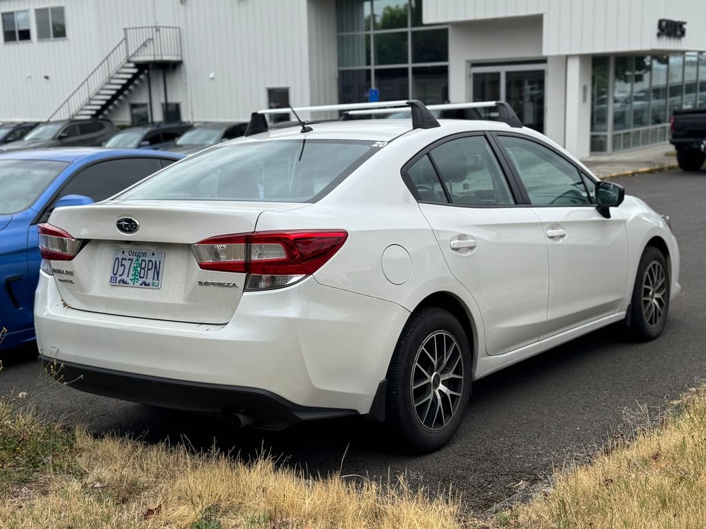 Used 2022 Crystal White Pearl Subaru Base image 2