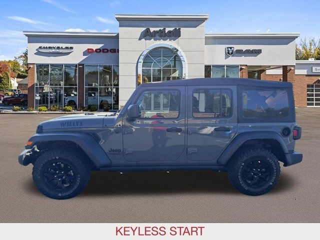 Certified Used 2022 Gray Jeep Unlimited Willys image 5