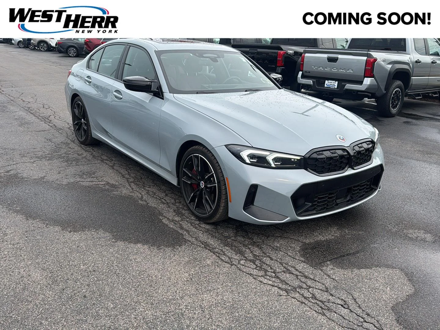 Used 2023 Brooklyn Grey Metallic BMW M340i xDrive image 1