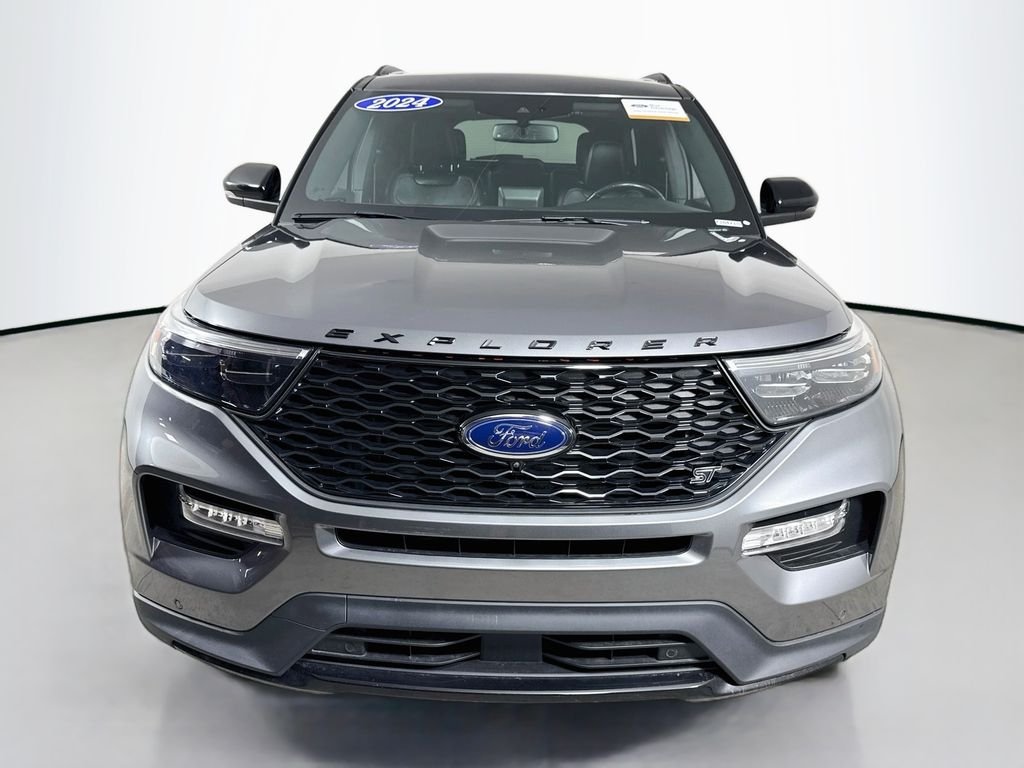 Used 2024 Carbonized Gray Metallic Ford ST image 2