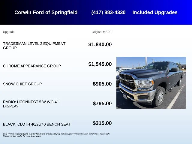 Used 2022 Gray Ram Tradesman image 5
