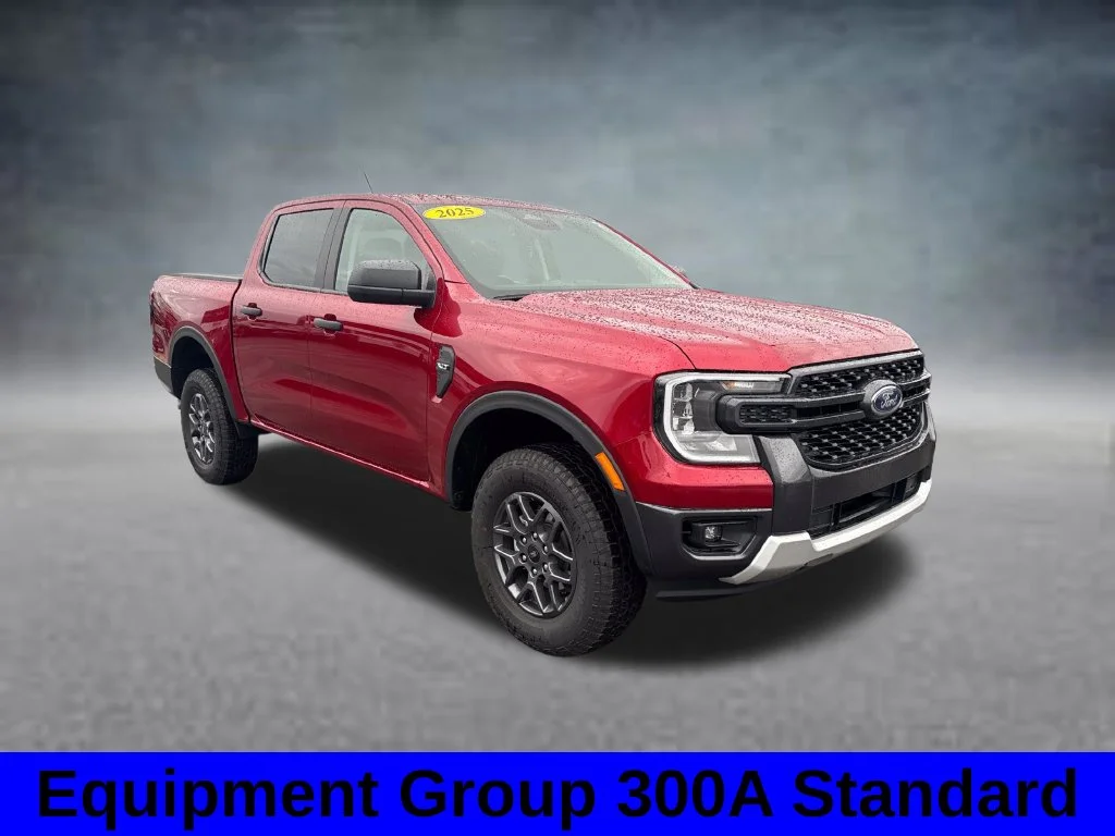 Used 2025 Ruby Red Metallic Ford XLT image 4