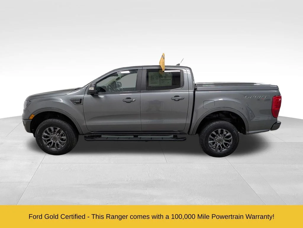 Certified Used 2022 Gray Metallic Ford Lariat image 1