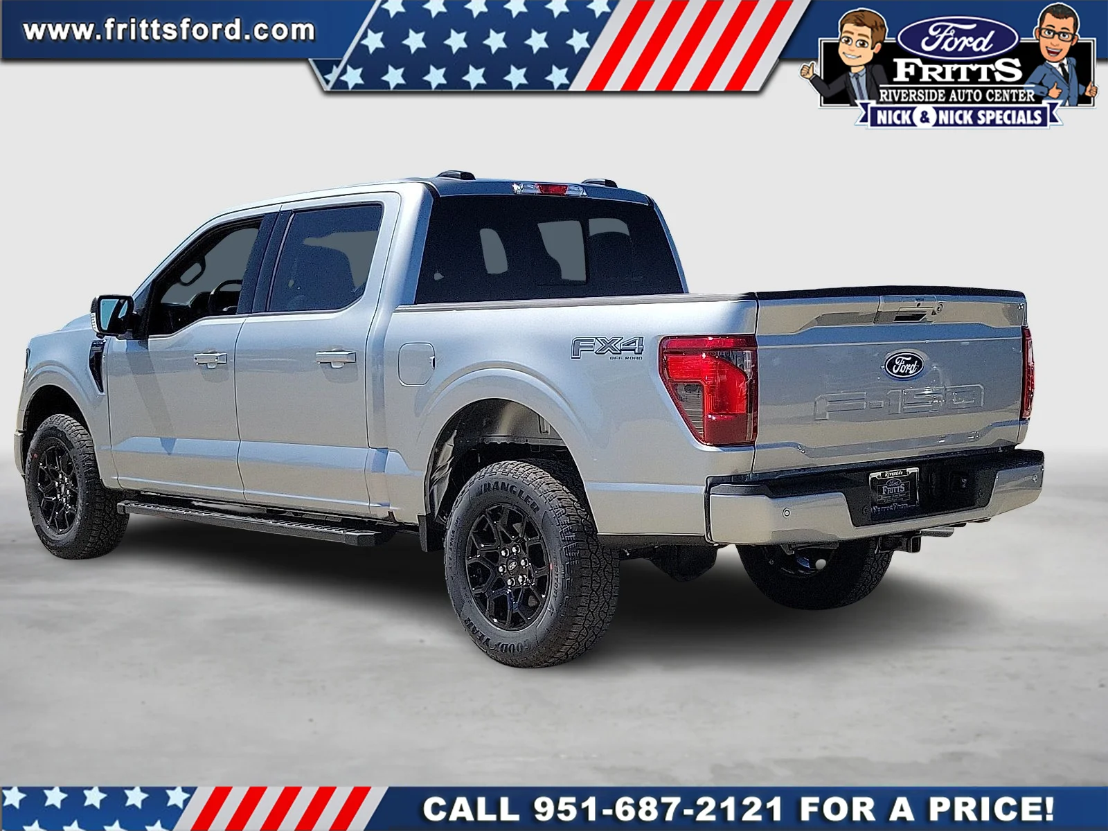 New 2026 Iconic Silver Metallic Ford XLT image 2