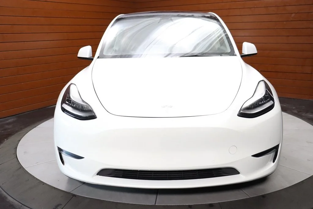 Used 2023 Pearl White Multi-Coat Tesla Long Range image 2