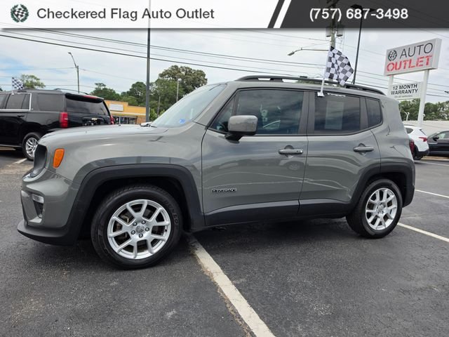 Used 2021 Sting-Gray Clearcoat Jeep Latitude image 2