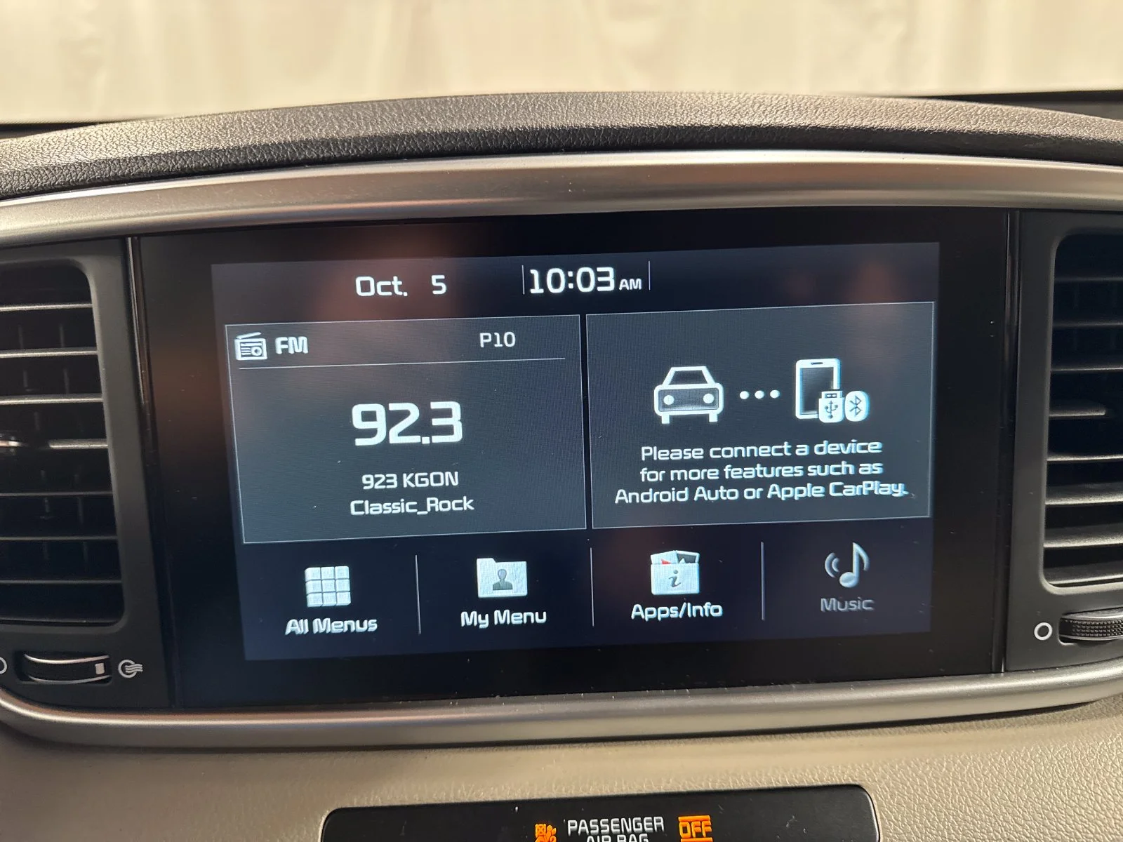 Used 2021 Pacific Blue Kia LX image 17