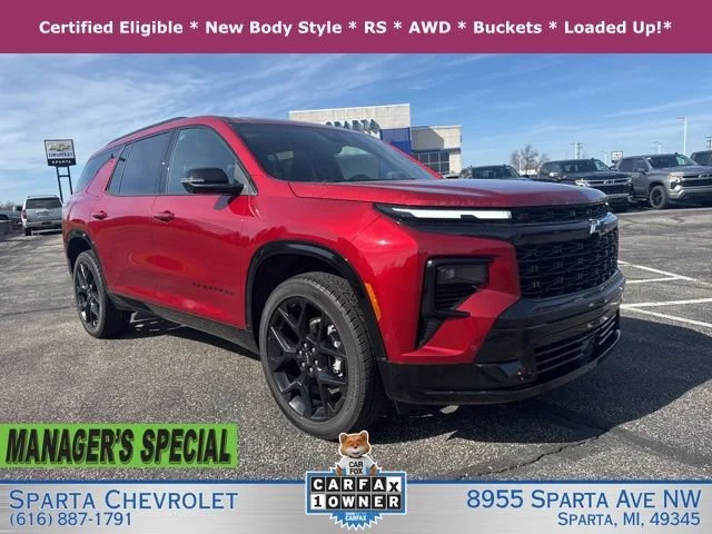 2024 Chevrolet Traverse RS
