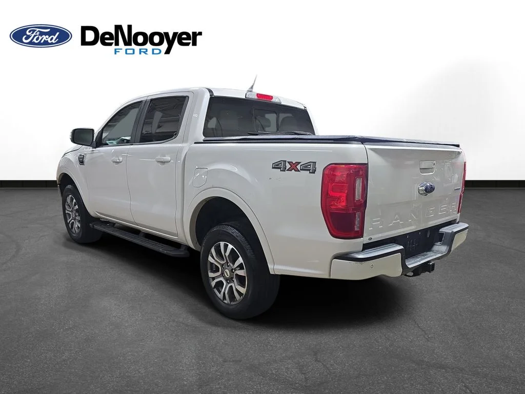 Used 2020 White Platinum Clearcoat Metallic Ford Lariat image 6