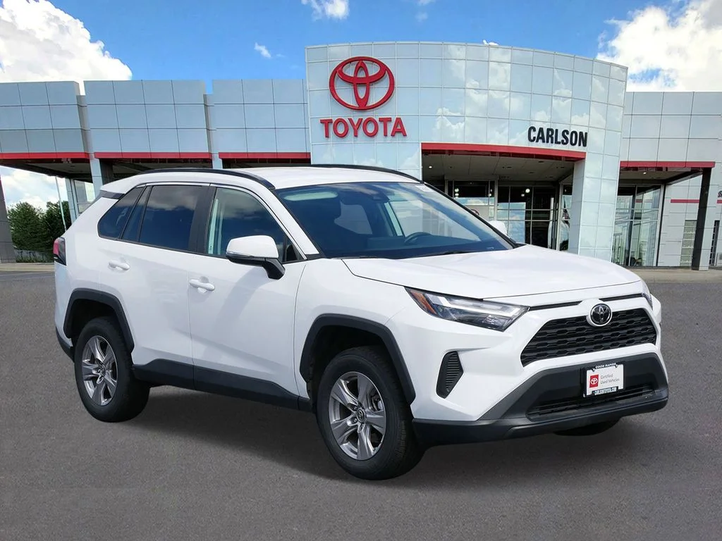 Certified 2025 Toyota RAV4 XLE with VIN 2T3P1RFV9SW522515 for sale in Minneapolis, Minnesota