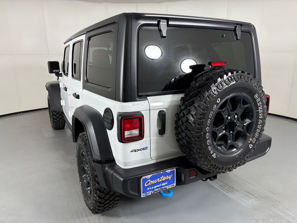 Used 2023 White Jeep Willys 4xe image 6