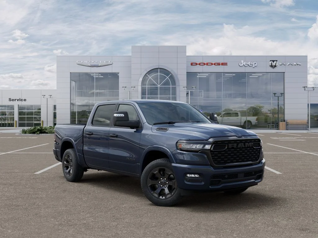 New 2026 Forged Blue Metallic Exterior Paint RAM Big Horn/Lone Star image 5
