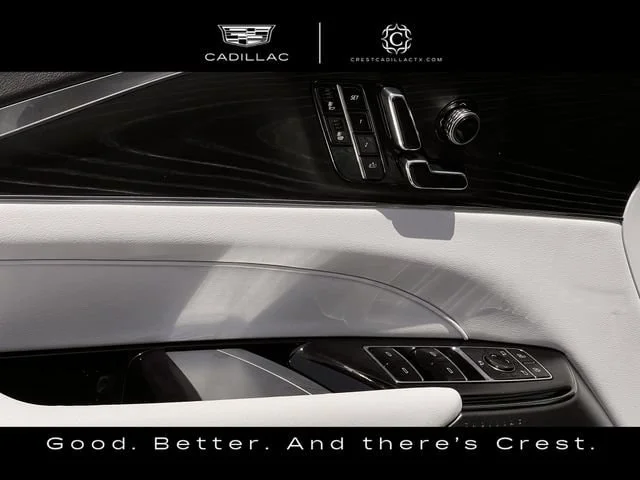 Used 2024 Crystal White Tricoat CADILLAC Luxury 1 image 25