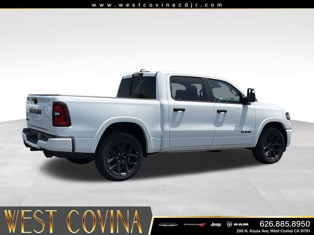 New 2025 Bright White Clear-Coat Exterior Paint RAM Laramie image 5