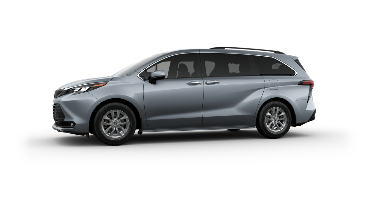 New 2025 Celestial Silver Metallic Toyota XLE image 3