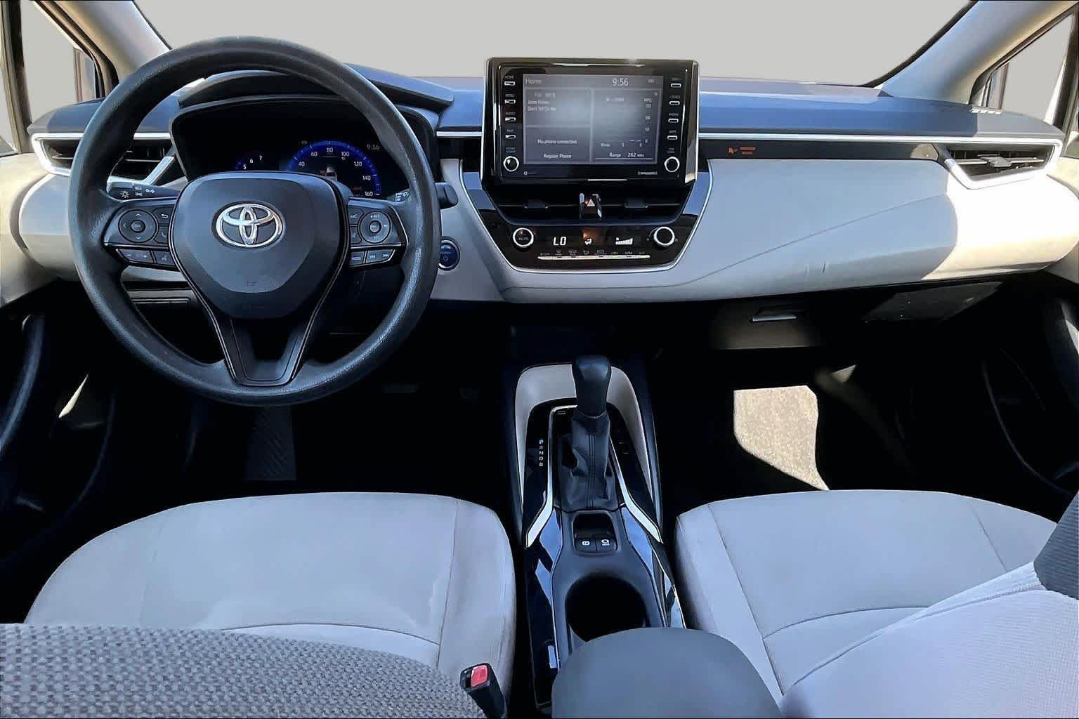 Used 2021 Celestite Toyota Hybrid LE image 13