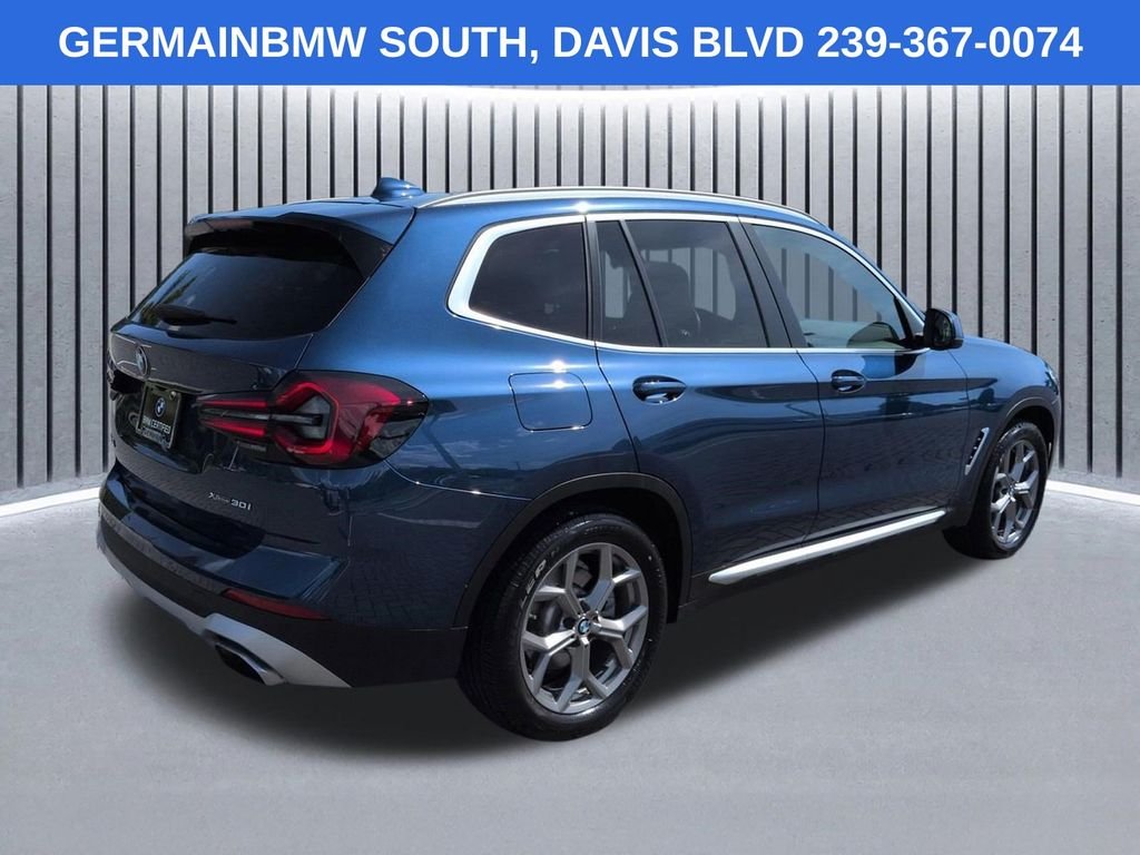 Certified Used 2023 Phytonic Blue Metallic BMW xDrive30i image 5