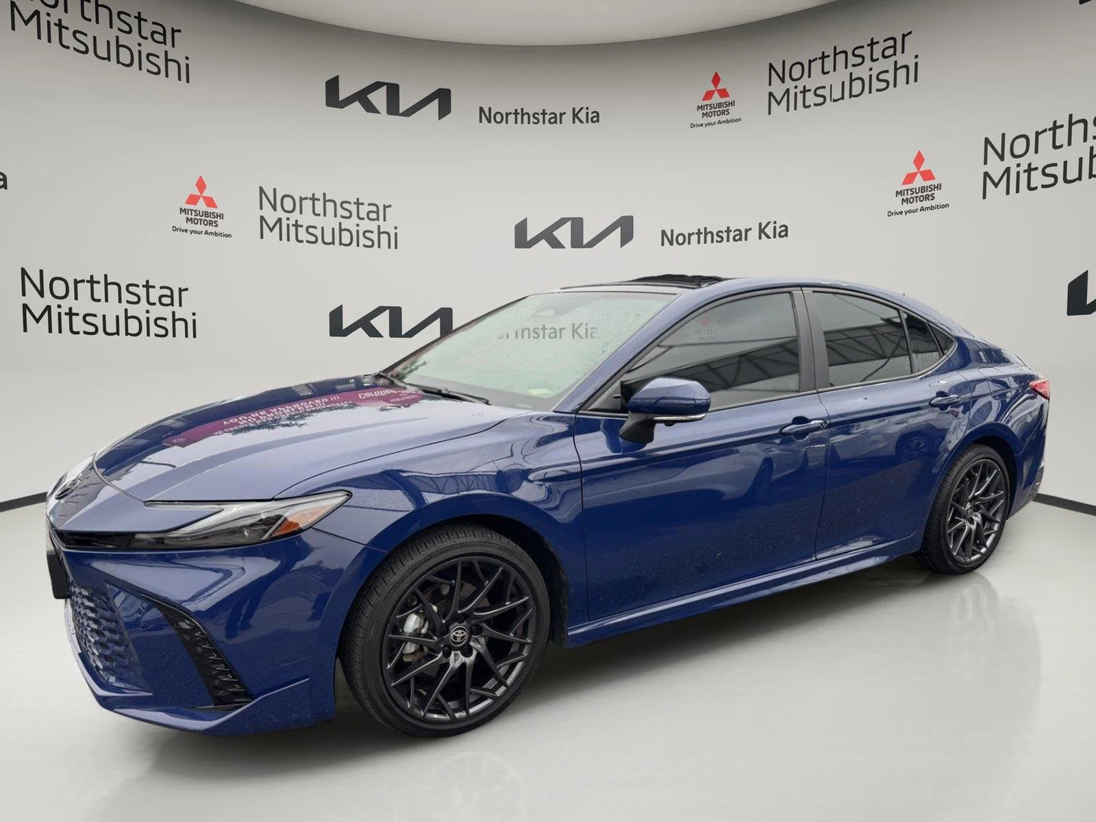 Used 2025 Reservoir Blue Toyota XSE image 1
