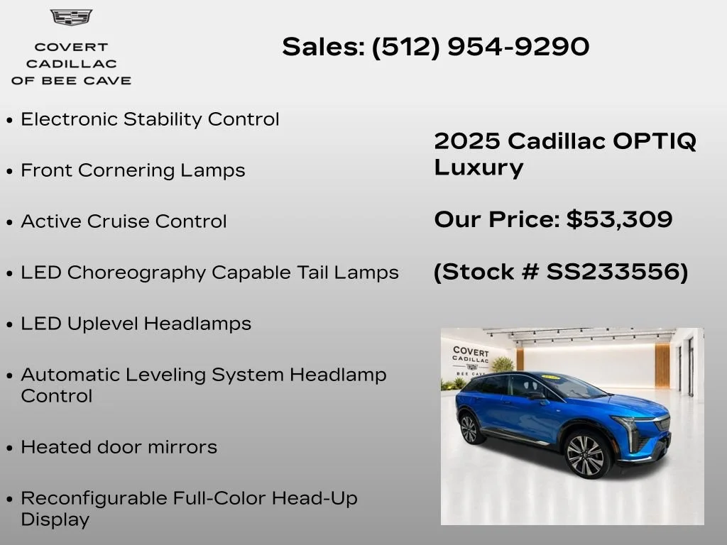2025 Cadillac OPTIQ Luxury 2 - Photo 27