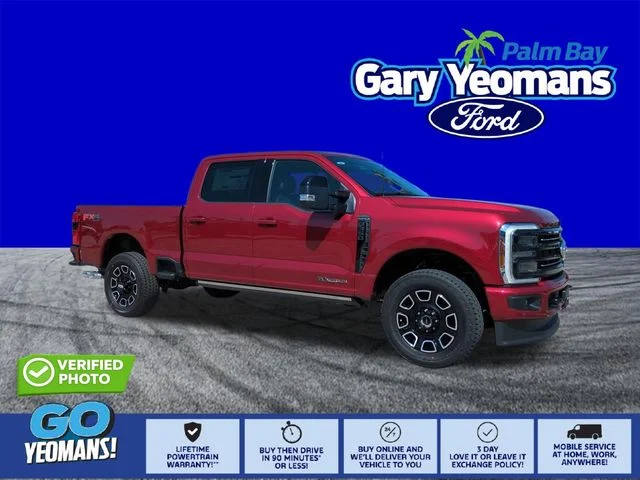 New 2026 Ruby Red Metallic Tinted Clearcoat Ford F-350® Platinum® image 1