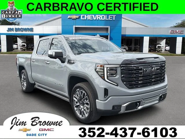 Certified Used 2025 Thunderstorm Gray GMC Denali Ultimate image 1
