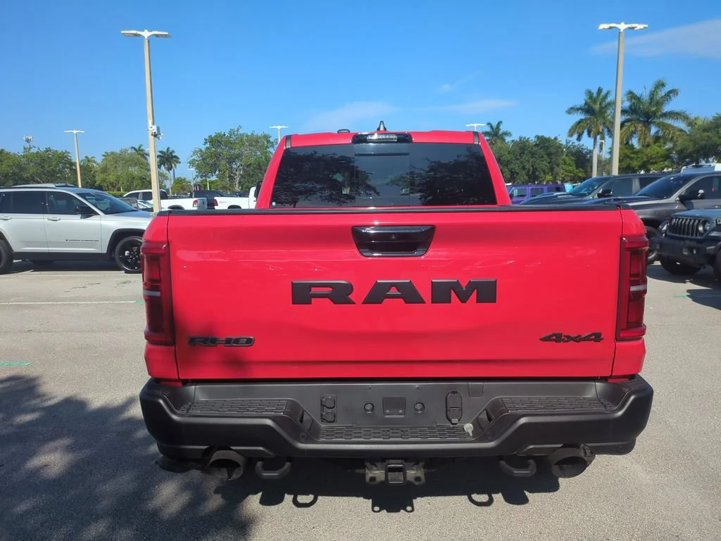 Used 2025 Flame Red Clearcoat Ram RHO image 7