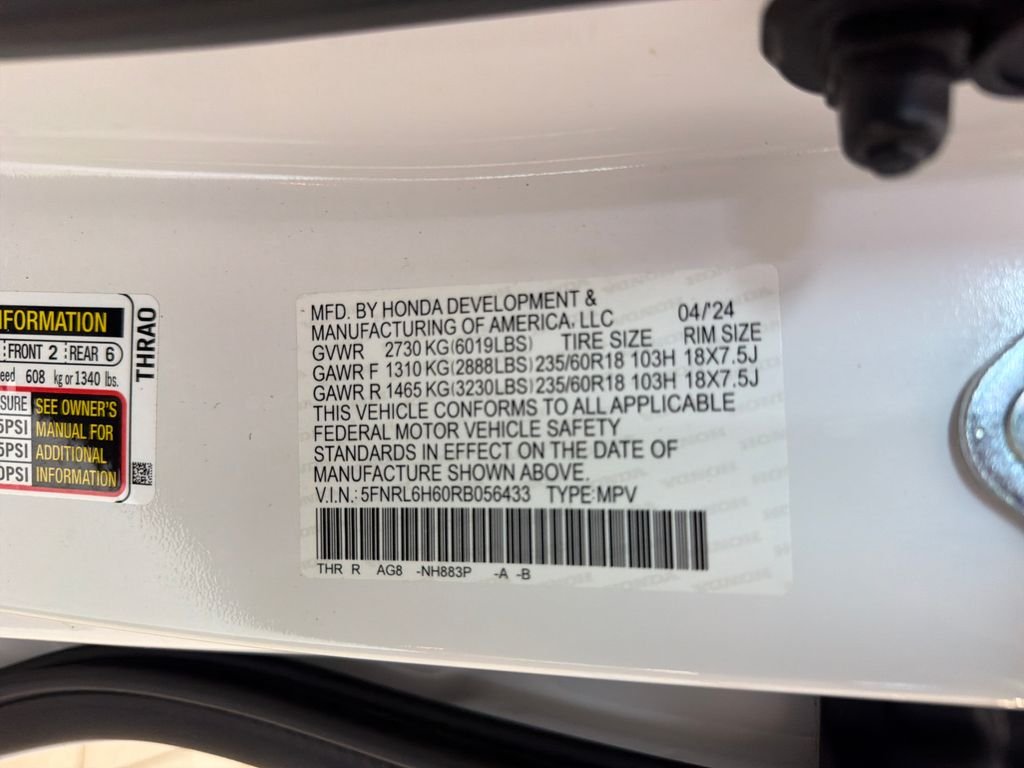 Used 2024  Honda EX-L image 12