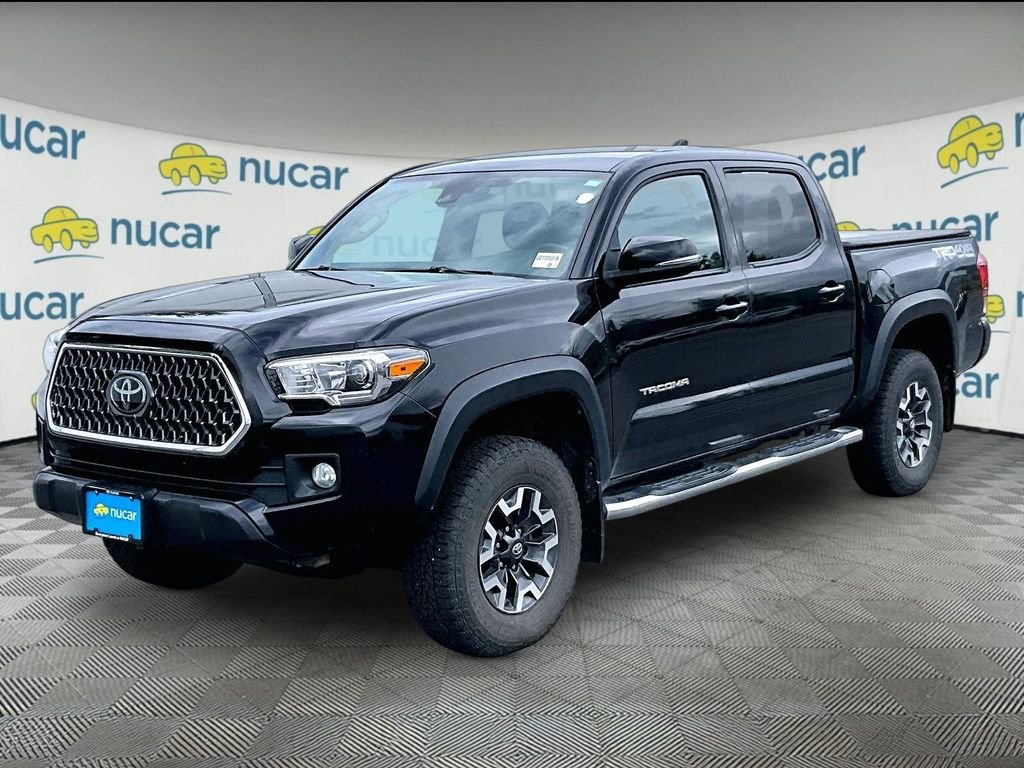 Used 2019 Midnight Black Metallic Toyota TRD Off-Road 4x4 image 3