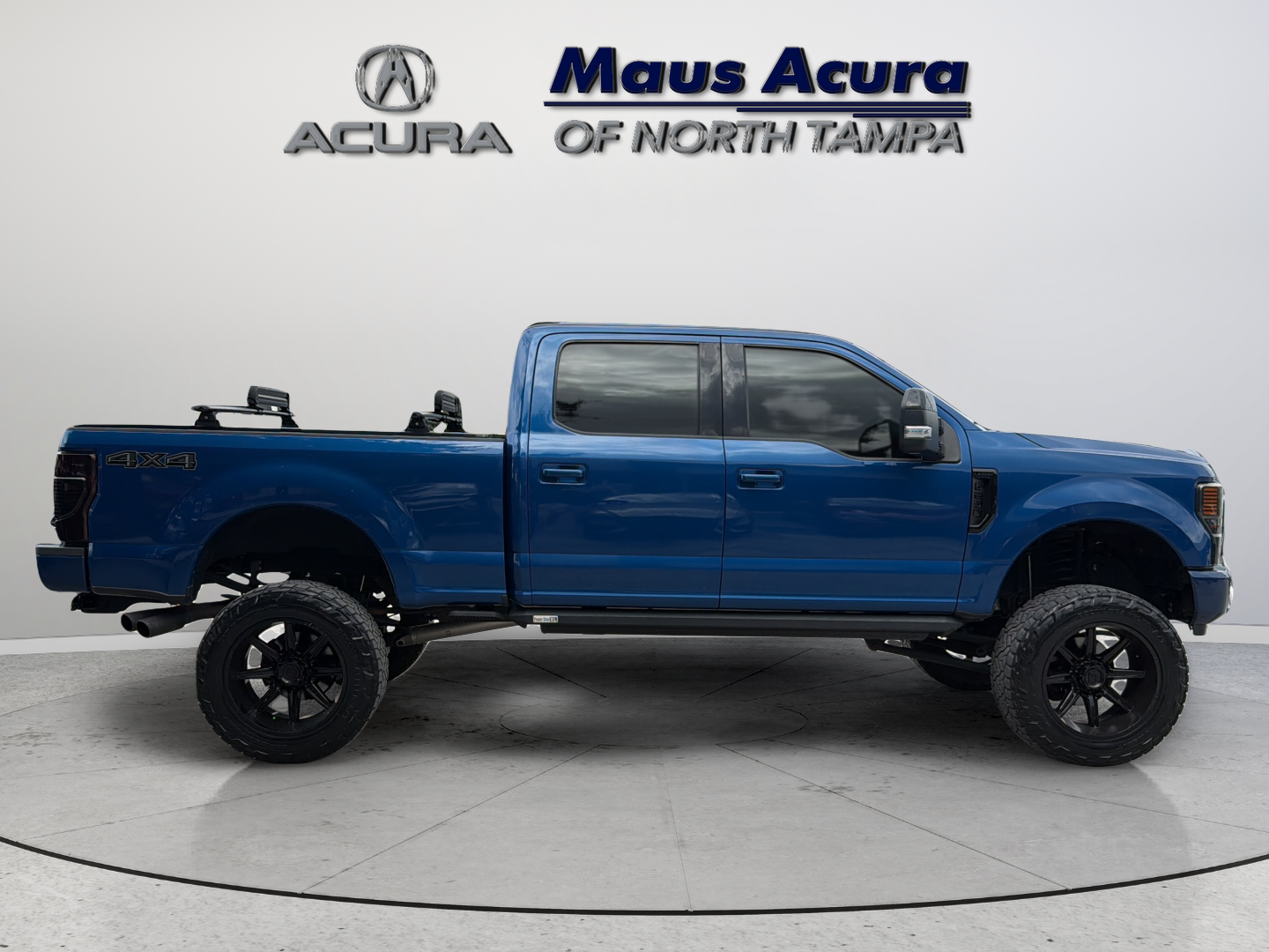 Used 2022 Blue Ford Lariat image 14