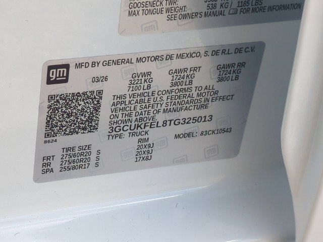 Used 2026 Summit White Chevrolet LT Trail Boss image 35