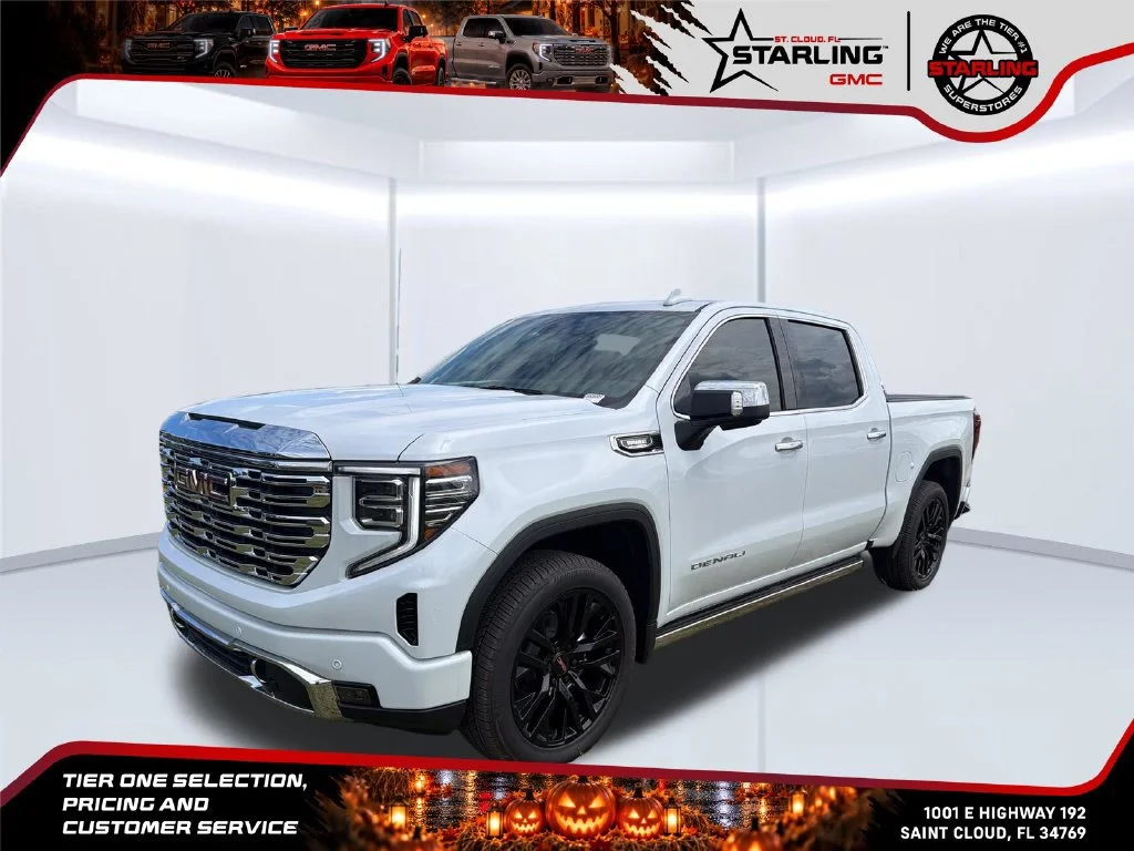 New 2026 Glacier White Tricoat GMC Denali image 1