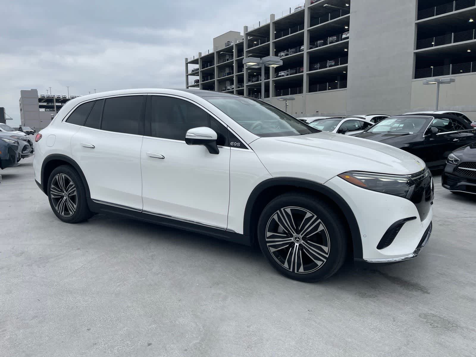 Certified 2023 Mercedes-Benz EQS SUV Base with VIN 4JGDM2DB9PA011799 for sale in Los Angeles, CA