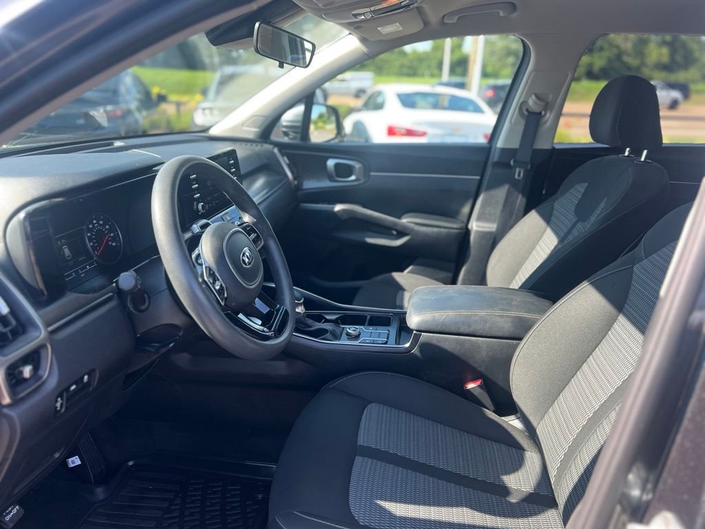 Used 2021 Gray Kia LX image 13