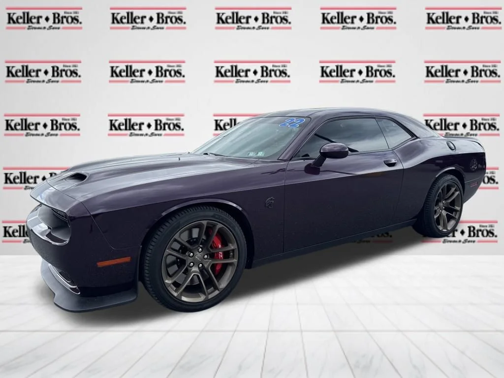 Used 2022 Purple Dodge SRT Hellcat image 3