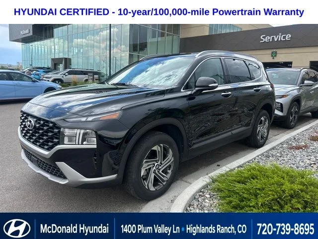 Used 2023 Black Hyundai SEL image 1
