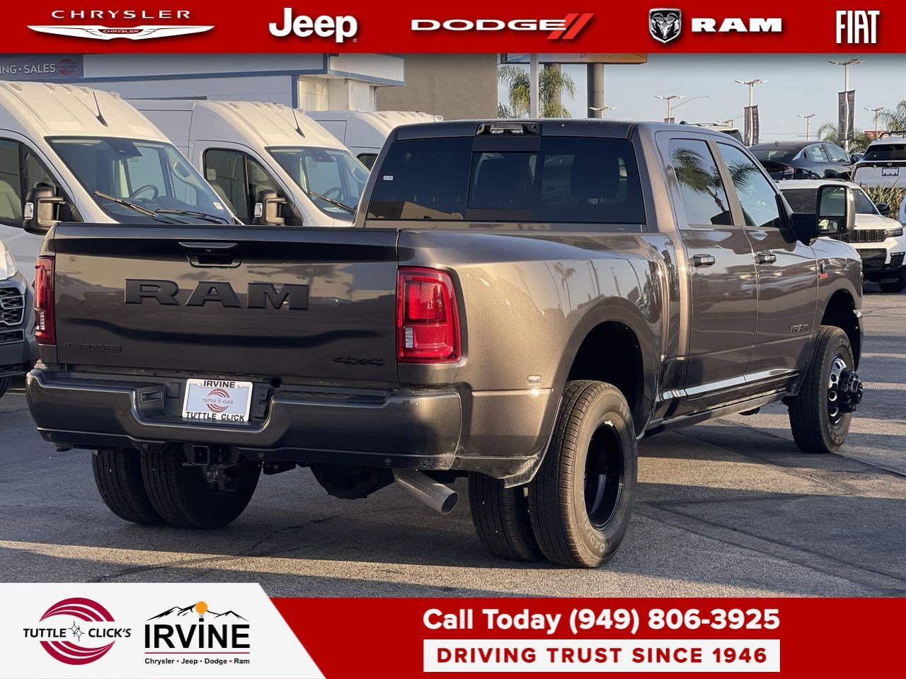 New 2026 Granite Crystal Metallic Clear-Coat Exterior Paint RAM Laramie image 6