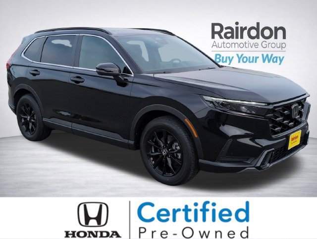 Certified Used 2024 Crystal Black Pearl Honda Sport image 1