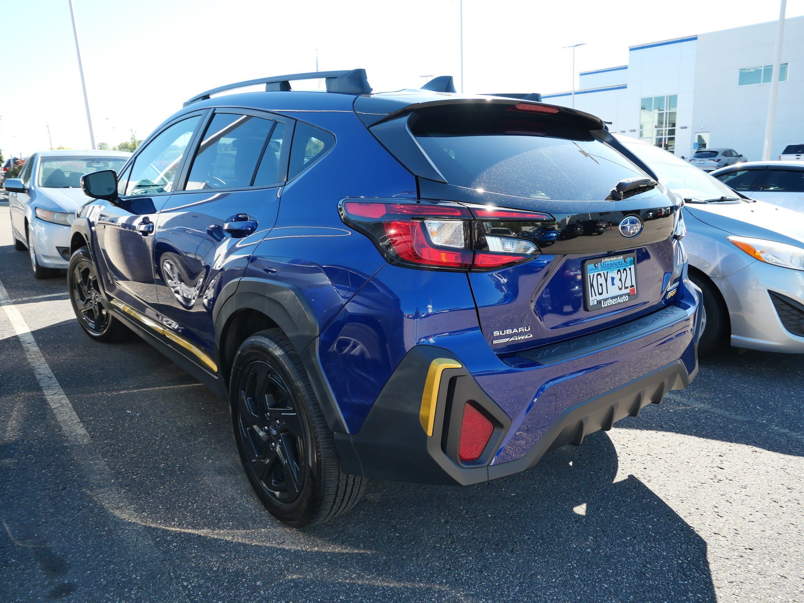 Certified Used 2024 Sapphire Blue Pearl Subaru Sport image 4