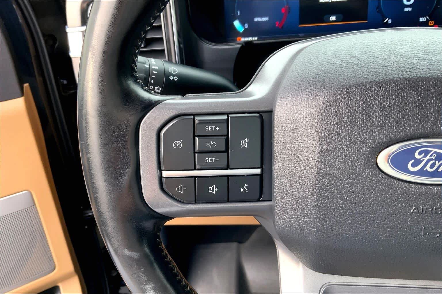 Used 2023 Antimatter Blue Metallic Ford LARIAT image 17