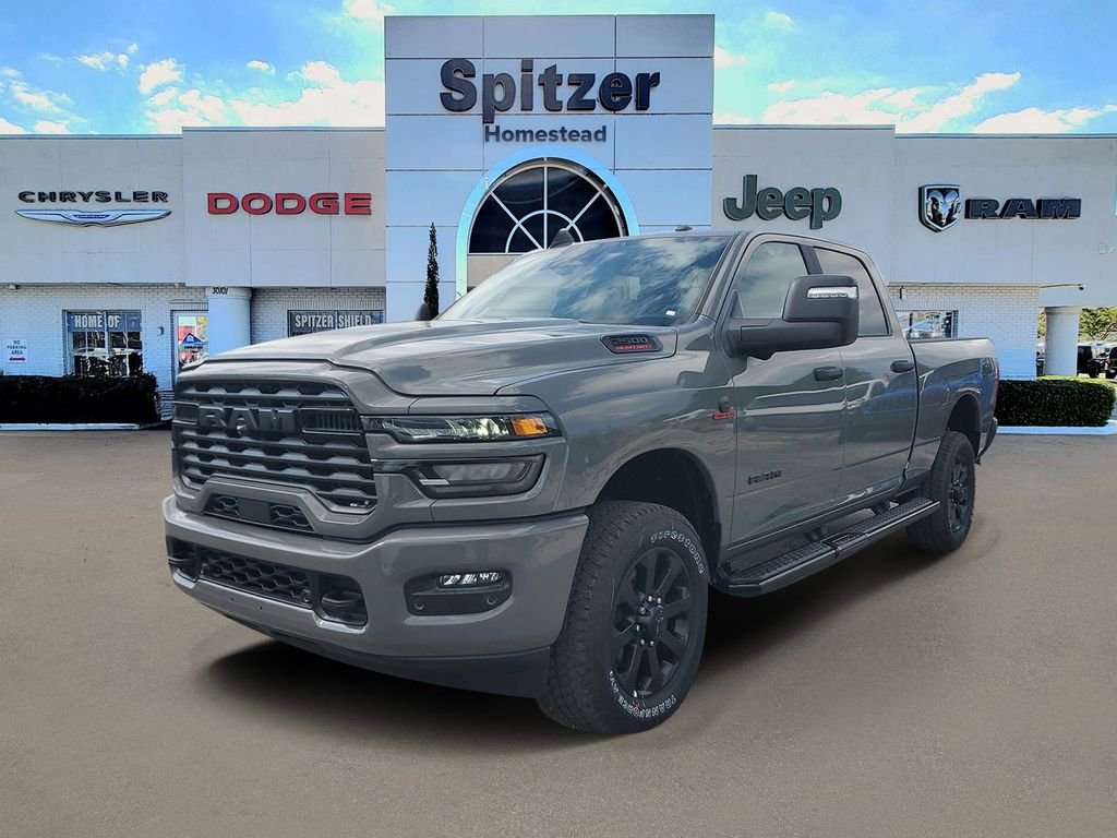New 2026 Ceramic Gray Clear-Coat Exterior Paint RAM Big Horn image 4