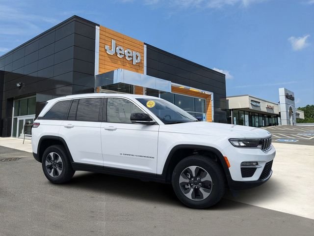 New 2022 Bright White Clearcoat Jeep 4xe image 2