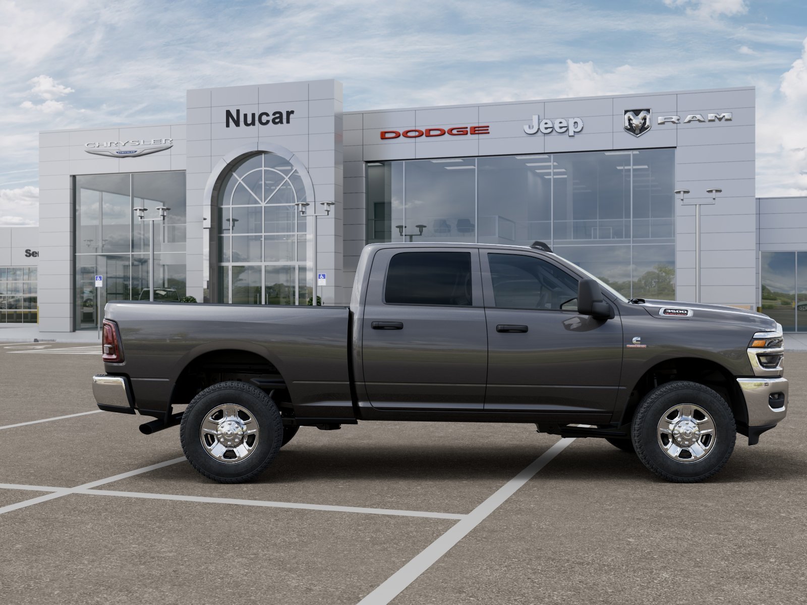 New 2026 Granite Crystal Metallic Clear-Coat Exterior Paint RAM Tradesman image 39