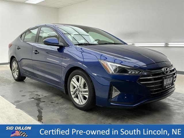 Used 2020 Lakeside Blue Hyundai Value Edition image 3