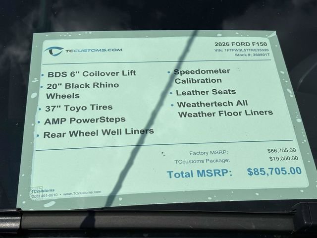 New 2026 Avalanche Ford TCcustoms image 26