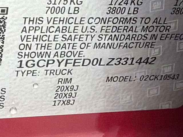 Used 2020 CAJUN RED TINTCOAT Chevrolet LT Trail Boss image 31