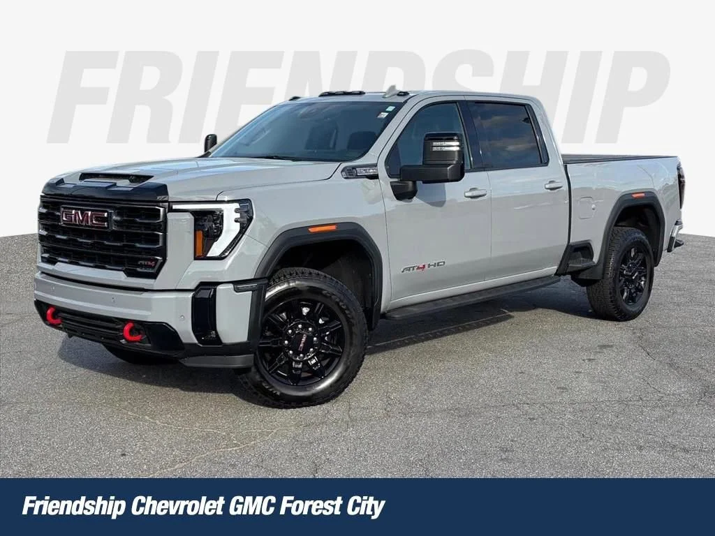 Used 2025 Thunderstorm Gray GMC AT4 image 1