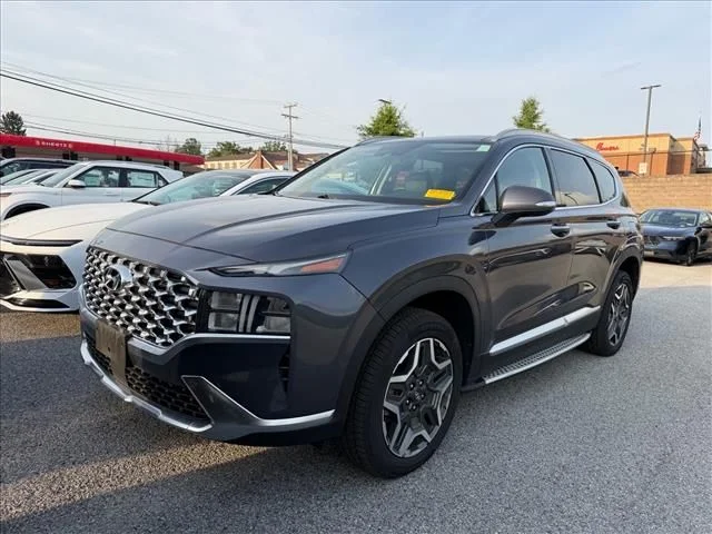 Used 2022 Blue Hyundai SEL Premium image 2