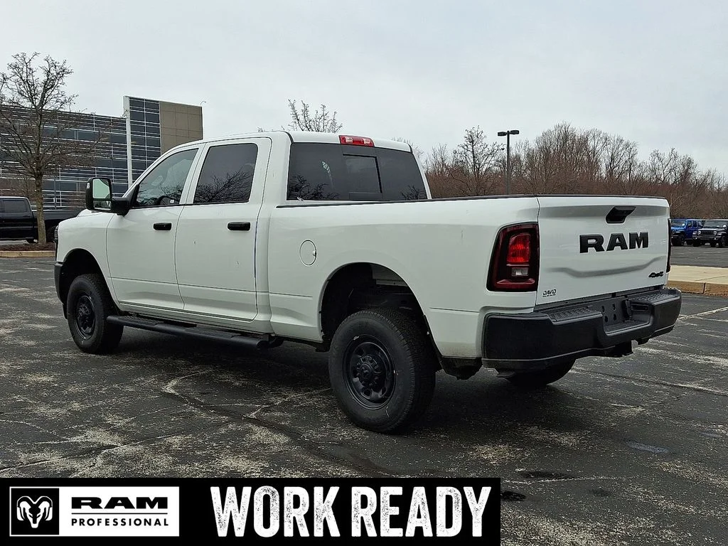 New 2026 Bright White Clear-Coat Exterior Paint RAM Tradesman image 3